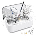 Ultrasonic Jewelry Cleaner, Professional Ultrasonic Cleaning Machine for Jewelry Eyeglasses Watches Rings Dentures Mouth Guards Pacifiers